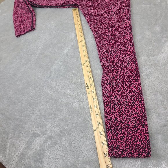 Nike Womens Pink Leopard Workout Pants size Small Just Do It - Picture 8 of 10